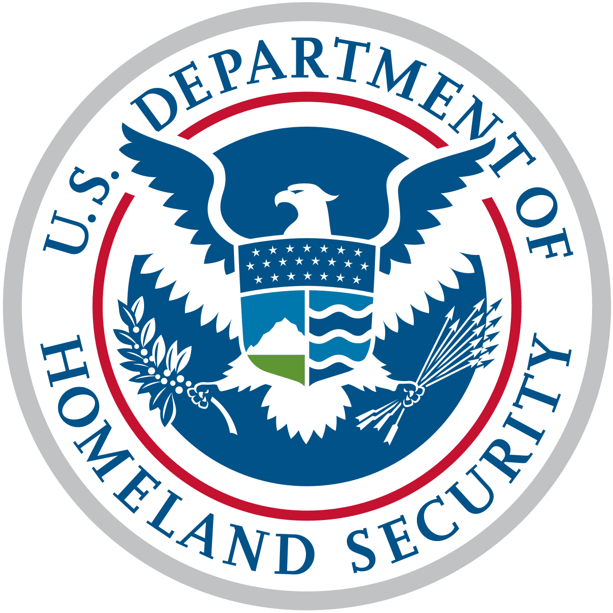 Seal of the U.S. Department of Homeland Security.